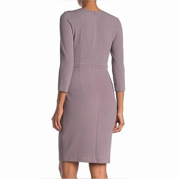 REVOLVE London Times Purple Metallic Sparkle Dress Sz. 6 - Picture 8 of 12